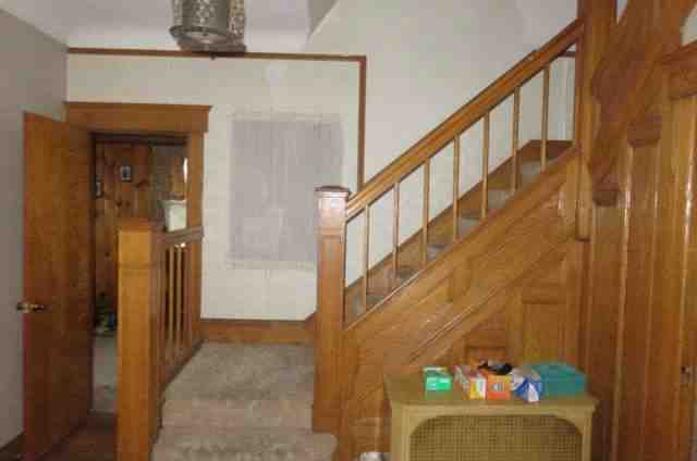 interior of house before remodeling