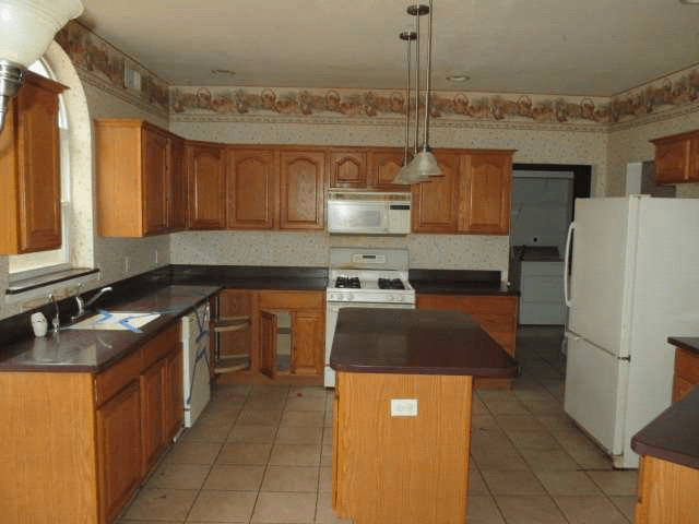 kitchen before remodel