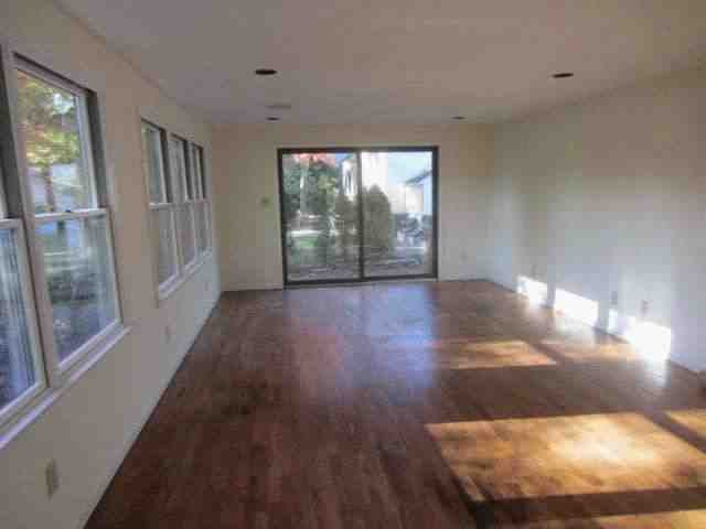 living room after remodeling