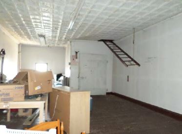 Mixed use third floor before renovations funded by pa hard money lender