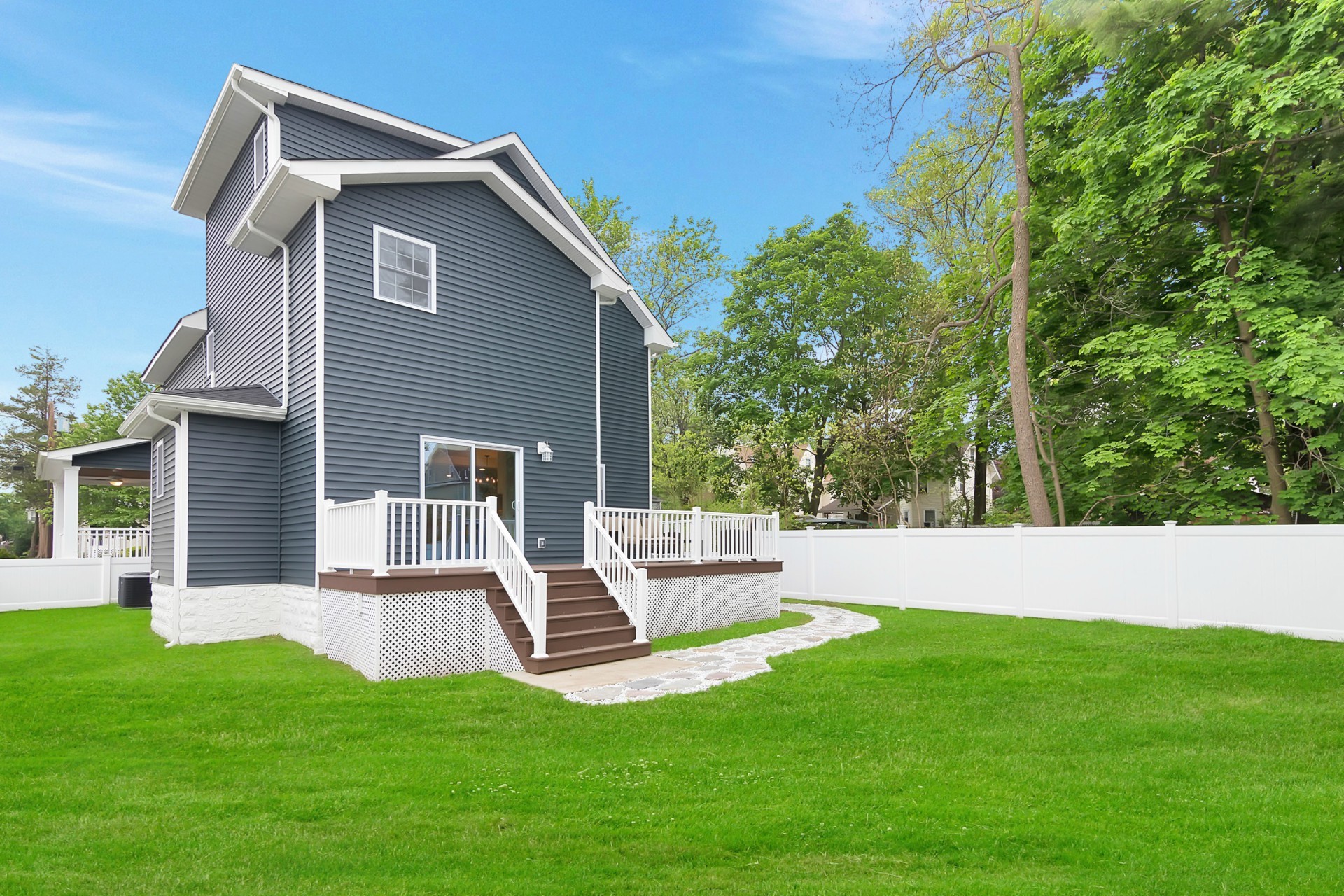 Exterior after renovations funded by hard money loan