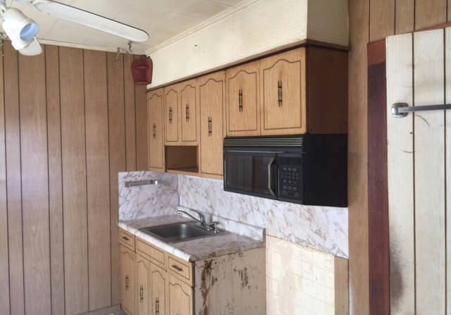 Kitchen before renovations funded by ny hard money lender